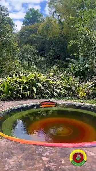 Piscina ou poço natural